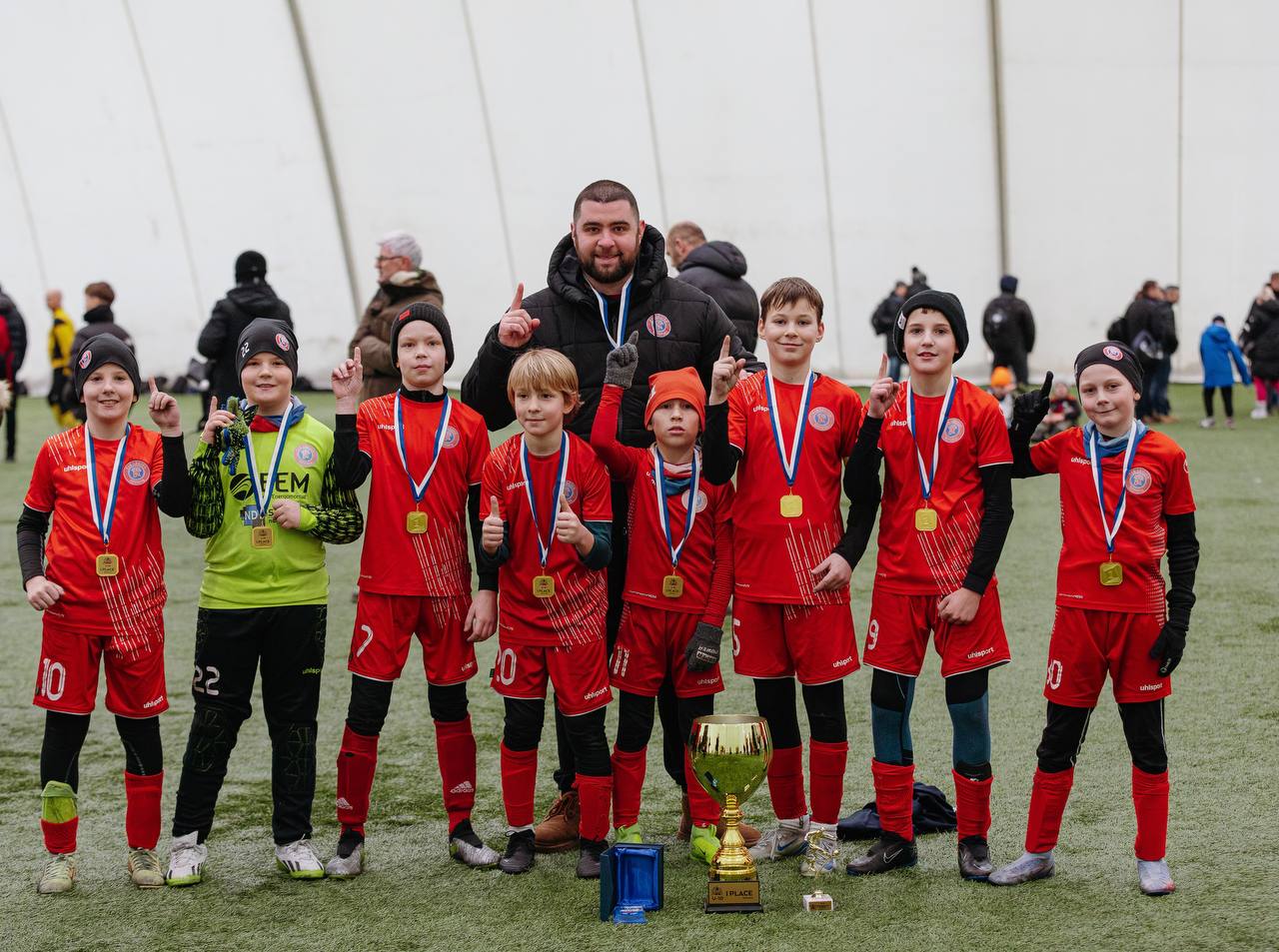 TJK Legion 2015 победила в турнире Kids CUP в Вильнюсе